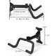 thumbnail image 5 of Indoor Bike Wall Mount - Telescopic Folding Rack for Garage or Home, 5 of 5