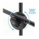 thumbnail image 4 of 1 X Microphone Rod Clip Rotating Clips Adjustable Crossbar Adapter Microphone Accessories Microphone Stand Adjustable Buckle Clip For Tripod Iron, 4 of 8