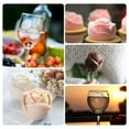 thumbnail image 4 of Rose Ice-Cube Tray with Funnel, Makes Four Rose Shaped Ice-Cubes, Easy Release Ice Maker, 4 of 8
