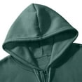 thumbnail image 5 of Awdenio Mens Sweatshirt Solid Classic Hoodies Soft Hooded Full Zip Sweatshirts, 5 of 5