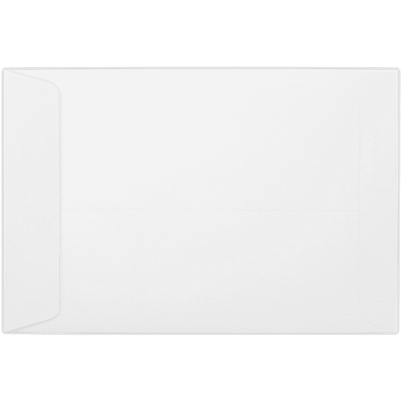 LUXPaper 6 x 9 Open End Envelopes, Bright White, 500/Pack
