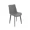 Gray（4A）, variant on 43.2"-59.2" Extendable Round Dining Table Set for 4-6,5 Piece Mid Century Modern Round Kitchen Table Set with 4 Upholstered Chairs for Kitchen Living Room, Space Saving