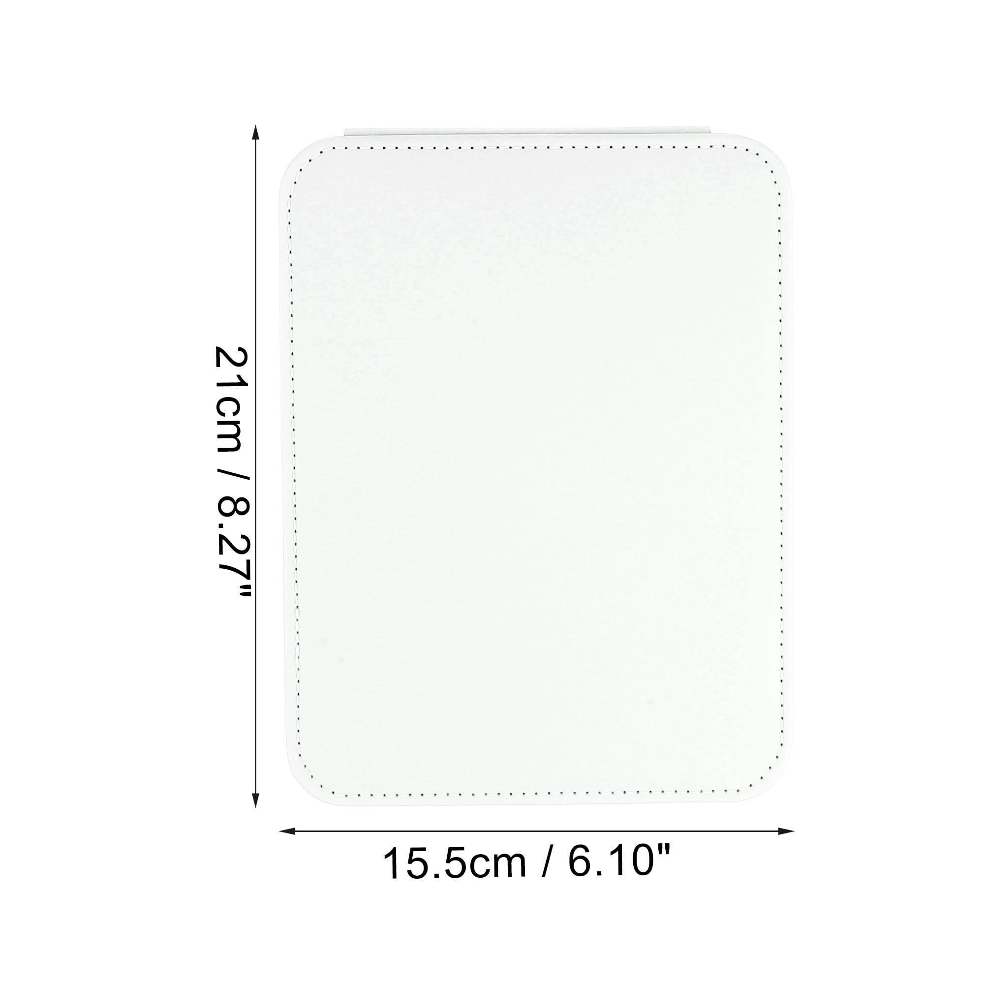 Unique Bargains 1 Pc Foldable Large Makeup Mirror for Travel Vacation Beauty Parlor Large