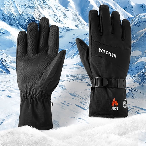 Wancir Ski Gloves Waterproof Touchscreen Breathable Warm Winter Snow Snowboard Glove for Cold Weather Gifts for Men Women -20℉ Windproof Anti-Slip Thermal Insulated Skiing