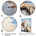 thumbnail image 3 of Designart "Seaside Serenity Capturing Piers and Docks I" Nautical & Beach Floater Framed Wall Art Living Room, 3 of 7