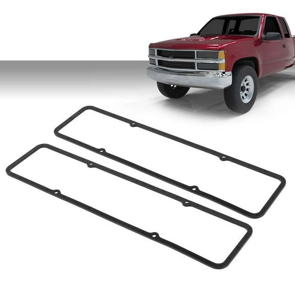 Steel Core Rubber Valve Cover Gaskets Fit for SBC Chevy 305 327 350 383 400 Engines 7484BOX