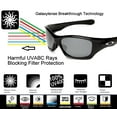 thumbnail image 4 of Galaxy Replacement Lenses For-Oakley Big Taco Sunglasses Blue Polarized 100%UVAB, 4 of 6