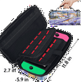 thumbnail image 3 of Herdesigns Lavender Flowers Bicycle Carrying Case for Nintendo Switch 2 with 20 Game Card Slots, Portable Travel Carry Case for Accessories and Console, 3 of 8