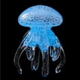 thumbnail image 3 of Lorelei Glow-in-the-Dark Decorative Accent Glass Sculpture Nautical Figure - Jellyfish, 3 of 11