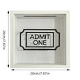 thumbnail image 3 of Personalized Travel Souvenir Storage Box - Modern Design, Photo Display - Wall Decoration for Couples, Adventure Memories & Home Decor, 3 of 4