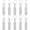 Silver, variant on 10pcs Replacement Zipper Pulls Detachable Zipper Slider Metal Zipper Repair Kit