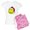 With Pink Camo Pant, variant on CafePress - Softball Santa Women's Light Pajamas - Women's Short Sleeve Print T-Shirt and Pants Light Cotton Pajama Set