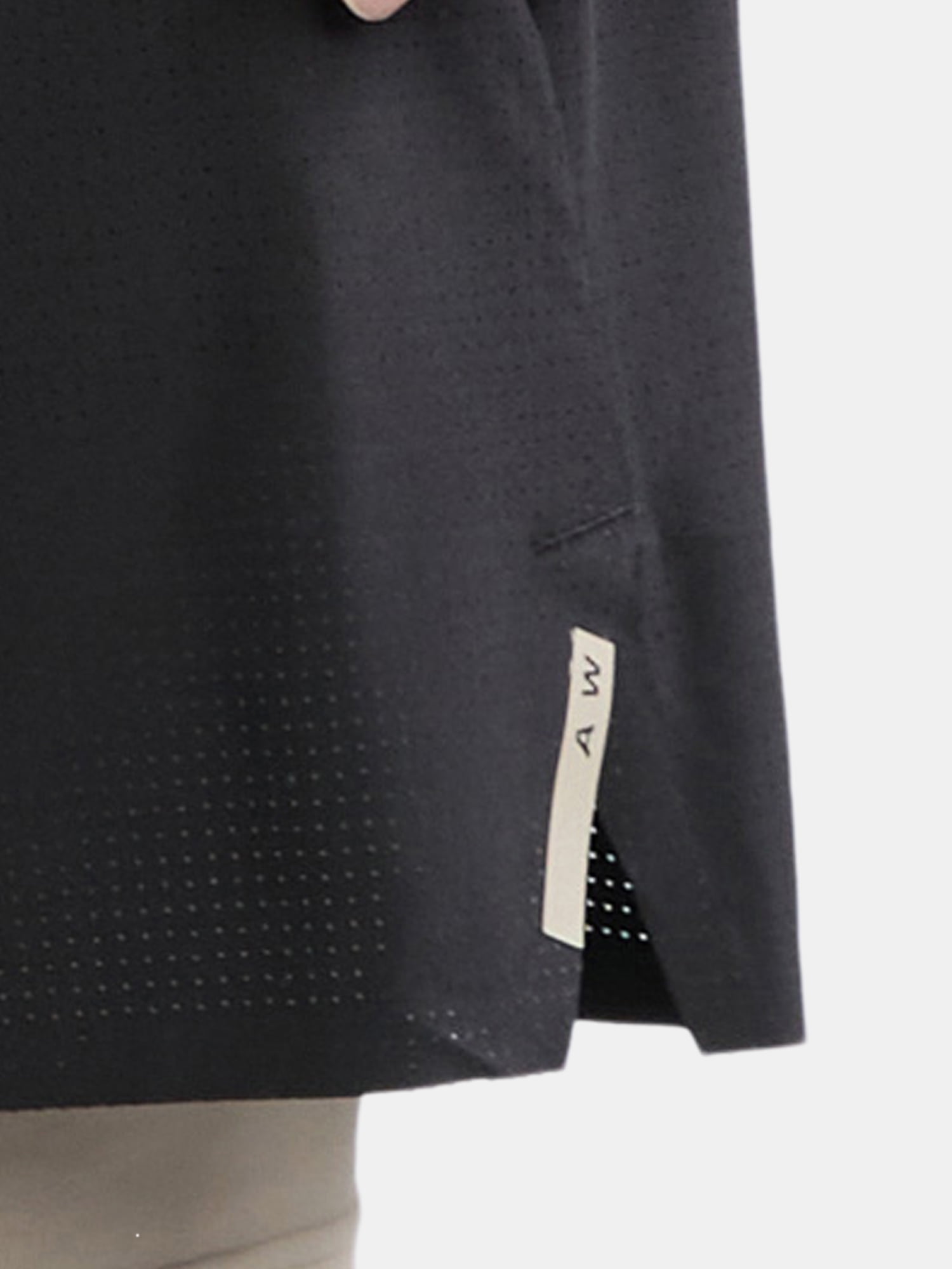 Athletic Works Men's and Big Men's 2 In 1 Perforated Active Shorts, 7" Inseam, Sizes S-3XL