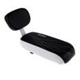 thumbnail image 1 of Cojín de asiento trasero de bicicleta Zulema ciclismo PU respaldo Blanco negro, 1 of 8