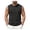 Mens Shirts Black, variant on Mens Crew Neck Pullover Muscle Shirt Sleeveless Solid Color Athletic Sports Training Tee Fathers Gift