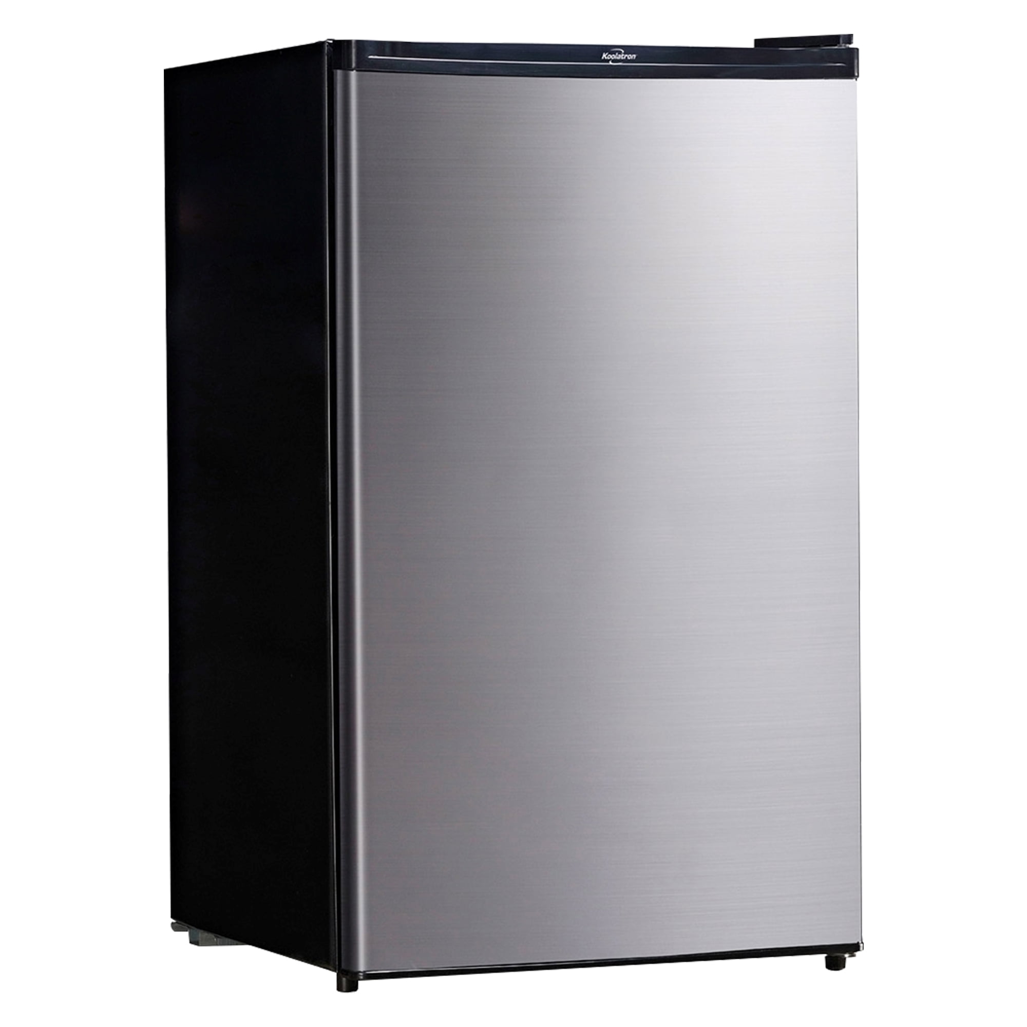 Koolatron Stainless Steel Compact Fridge with Freezer 4.4 cu ft (124L)
