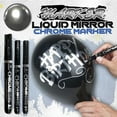 thumbnail image 4 of Under 10 Pen SilverArt Liquid Marker,DIY Reflective Paint Pen 5ML 3PCS, 4 of 8