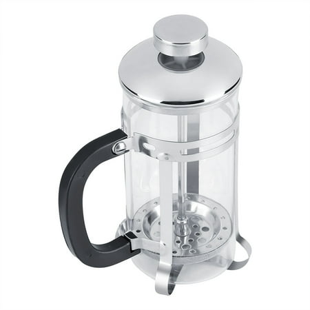 

Tea Pot Coffee Pot Cafetiere Filter Tea Pot Coffee Pot Press Plunger 350ml Stainless Steel Glass Cafetiere French Filter Tea Coffee Pot Press Plunger
