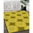 thumbnail image 3 of Ahgly Company Machine Washable Indoor Rectangle Transitional Dark Golden Rod Brown Area Rugs, 2' x 5', 3 of 7