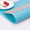 thumbnail image 2 of Alfombrilla aislante de PVC con diseño a rayas, ideal para proteger mesas y mantener la comodidad en el hogar. Hecha de material duradero y resistente al calor, perfecta para platos, tazas y ollas., 2 of 6