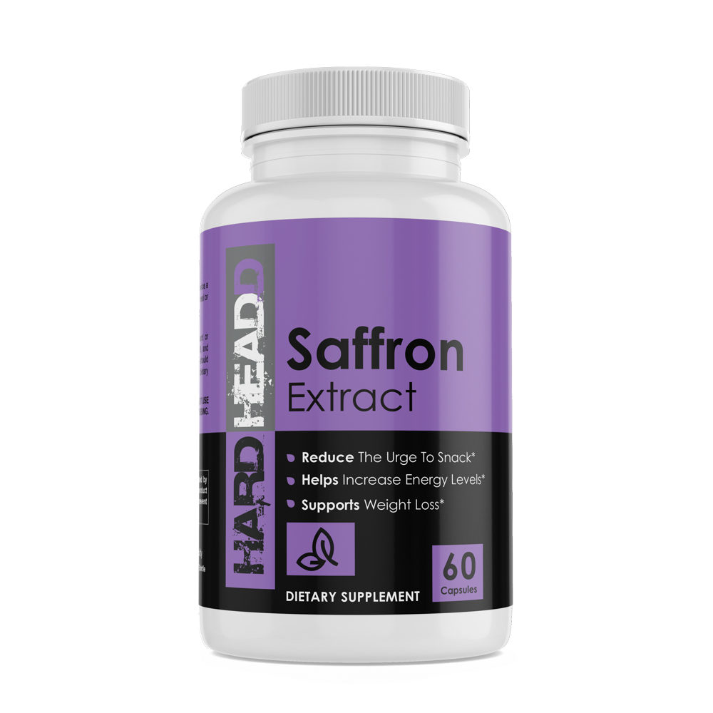 Saffron Extract Dietary Supplement Veggie Capsules Supports Weight