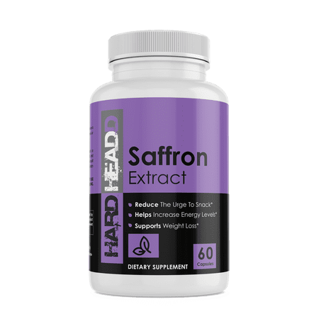 Saffron Extract Dietary Supplement Veggie Capsules – Supports Weight Loss - Appetite Suppressant - Increase Energy Levels Diet Pills