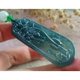 thumbnail image 5 of Icy Green Natural A Jade jadeite Pendant Dragon Necklace 677031 TN, 5 of 10