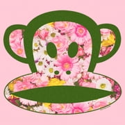 Girl's Paul Frank Floral Julius the Monkey Graphic Tee Light Pink Medium