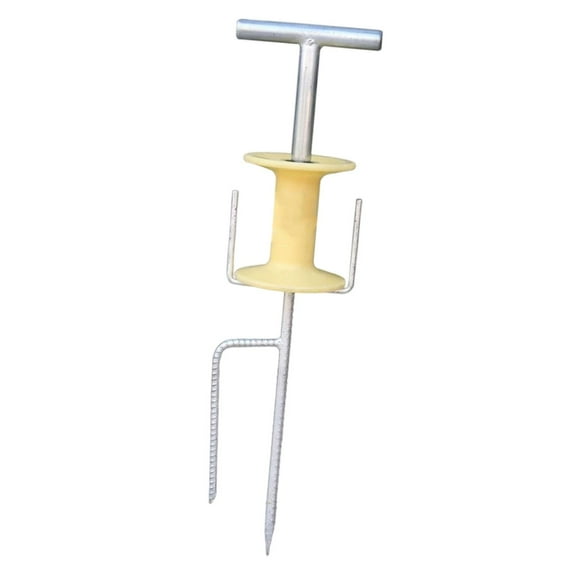 figatia Garden Hose Guide Hose Reel Rotation Top,Plant Protection,Stake,Right Angle Hose Pulling Stand Garden Hose Holder for Lawn A