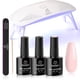 thumbnail image 2 of Kit de Esmalte de Uñas en Gel Beetles Nude Pink con Lámpara LED UV para Mujer, 2 of 8