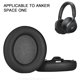 thumbnail image 5 of [Negro 25B44] Adecuado para Orejeras Anker Space One. Las Orejeras para Incluyen Hebillas Plástico (Negro), 5 of 9