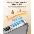 thumbnail image 4 of Magnetic iphone 14 Pro Max Case, Full Camera Cover Protection [Compatible with Magsafe][Non-Yellowing] Shockproof Electroplate for Women Phone Cover 6.7" - Silver, 4 of 6