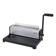 thumbnail image 2 of Factory Office Comb Binder RS-12 Binding Machine Comb-Type/Clamp Folder Of A4 Paper Bookbinding Machine ,Pinpoint Punching, 2 of 6
