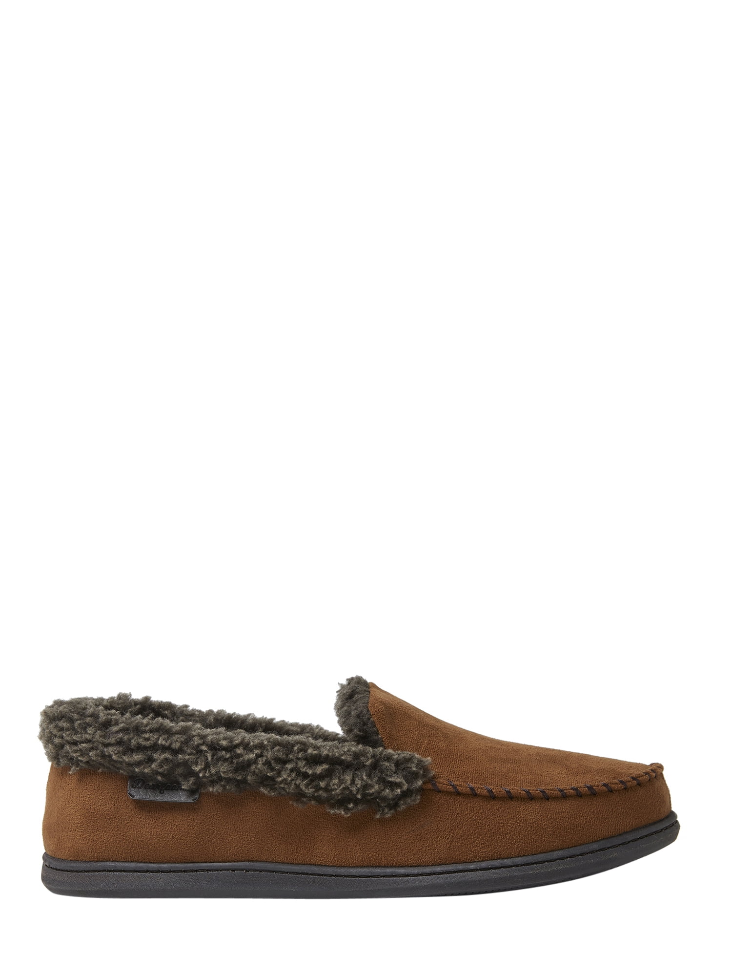 Dearfoams Dearfoams Men's Whipstitch Moccasin Slippers