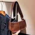 thumbnail image 3 of Moontgen Women Crossbody Sling Bag Studded Decor Casual Tote Dating Purse (Coffee ), 3 of 9