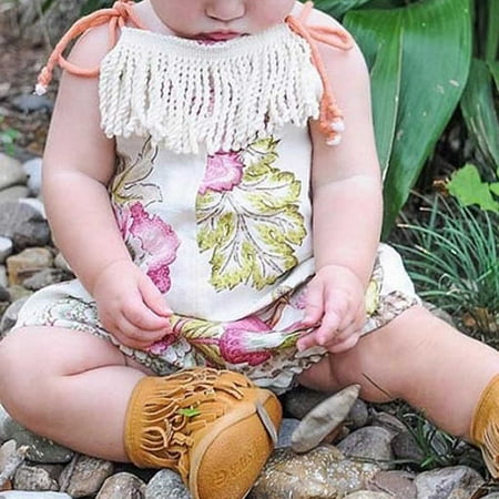 

Vedolay Jumpsuit Girl Sleeveless Jumpsuits Ruffle Wide Leg Smocked Square Neck Bow Rompers Pink 9-12 Months