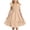 Khaki, variant on Staki Tutu Dresses for Toddler Girls Toddler Girl Dress Summer Ruffle Sleeveless Baby Girl Fashion Casual Dresses 3-9Y 10-14Y(Red,4-5 Years)