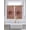 maroon, variant on Vintage Texas Star Brown 2 Panel Kitchen Curtains for Windows, Red Plaid Berry Farmhouse Bathroom Privacy Curtain, Home Décor Window Treatment for Bedroom/Living Room 55"x45"