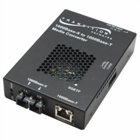 Transition Networks Gigabit Ethernet Stand-alone Media Converter - 1 X Rj-45 - 1000base-t - Milan Technology Sgetf1040-110-na (sgetf1040110na)