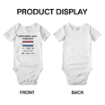 thumbnail image 3 of Not Only Am I Perfect, I'm DUTCH Too! Baby Bodysuit Newborn Clothes Outfits (White, 3-6 Months), 3 of 5
