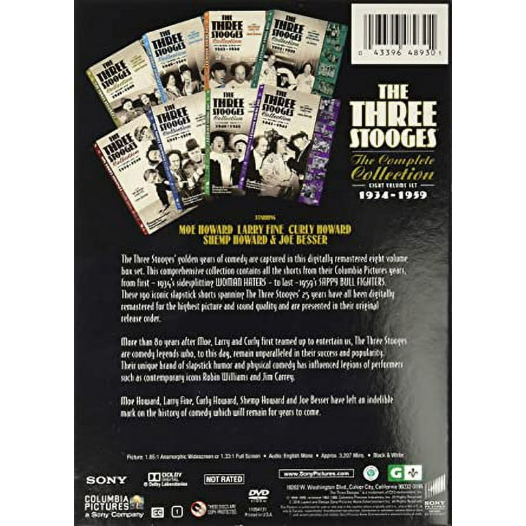 Sony Pictures: The Three Stooges Complete Collection (1934-1959
