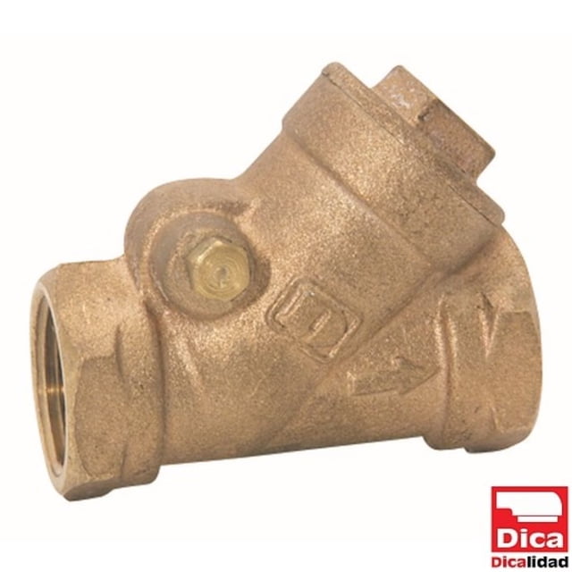 Valvula De Retencion De 1/2 Bronce Dica 4085.13 4085-13