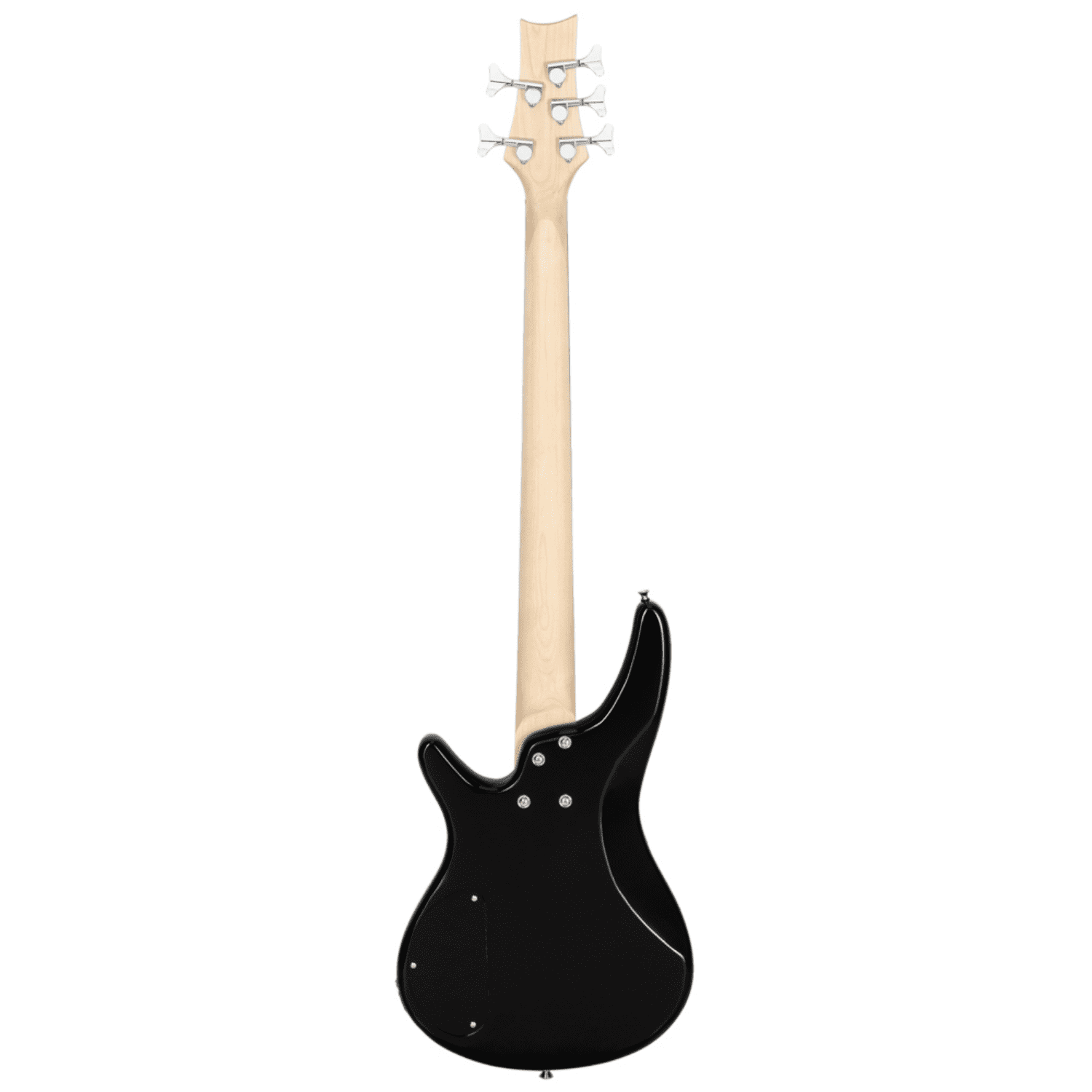 Hassch Electric Bass Guitar Full Size, 5 Strings Bass with Bag, Strap, Pick, Connector and Wrench Tool for Beginners, Sunset Color