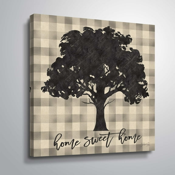 Artwall Home Sweet Home II, Gallery Wrapped Canvas by Marla Rae