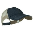 thumbnail image 4 of Big Size Low Profile Special Cotton Mesh Cap - Denim Khaki XL-3XL, 4 of 5
