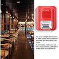 thumbnail image 3 of Sound and Light Alarm, Warning Strobe Siren, Alert Safety System, Sound Alert Safety , DC12V/24V, 3 of 8