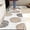 Brown Grey, variant on Kitchen Mats Set of 2 Cushioned Anti Fatigue Kitchen Rugs Waterproof Non Slip Kitchen Runner PVC Leather Memory Foam Dahlia Kitchen Floor Mat Comfort Standing Mat, 17.3''''x 28'''' 17.3'''' x 47''''