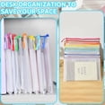 thumbnail image 4 of 24pcs Mesh Zipper Pouch File Bags Puzzle Storage Bags, A4 13x9 Inches Large Reusable Zipper Pouches for Organizing Classroom Board Game Organization, 4 of 7