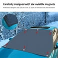 thumbnail image 5 of TERGAYEE Rear Windshield Snow Cover,Waterproof Windshield Cover,Protector for Snow Frost,All Weather Back Window Frost Cover,Winter Car Accessories That Fits Most Sedans, 5 of 8