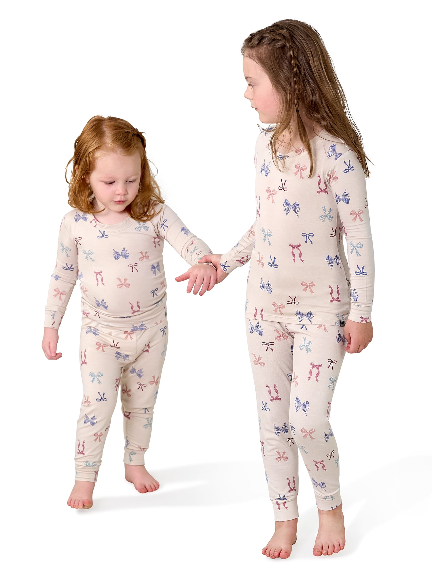 Modern Moments by Gerber Neutral Viscose 2-Piece Pajama Set, Sizes 12 Months - 5T